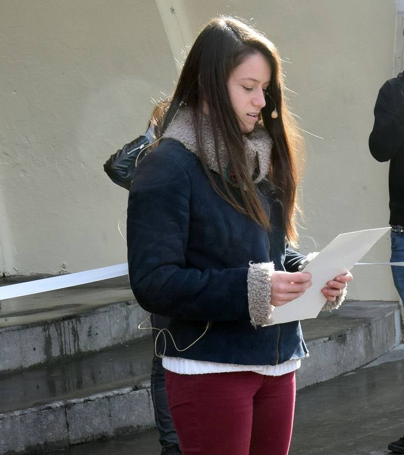 La Concha de El Espolón acoge el acto del Día Internacional contra la Violencia de Género