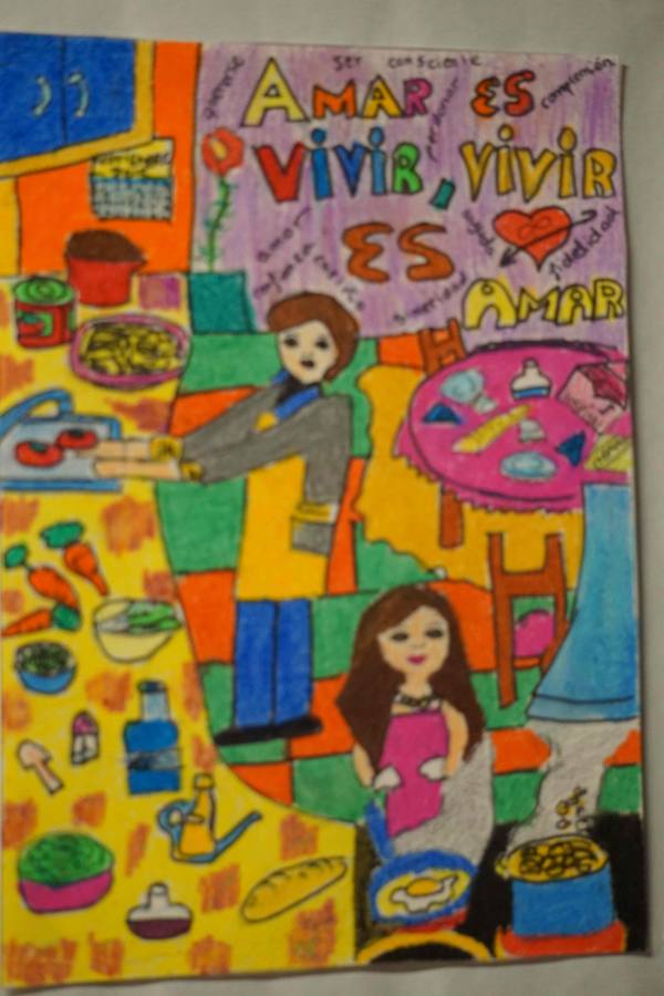 Dibujos por el respeto en el Colegio de Psicólogos (I)