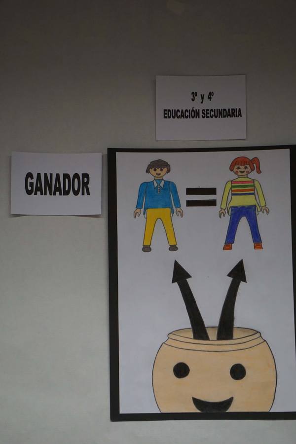 Dibujos por el respeto en el Colegio de Psicólogos (I)