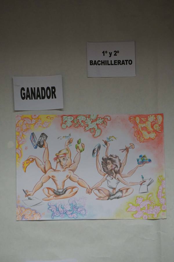 Dibujos por el respeto en el Colegio de Psicólogos (I)