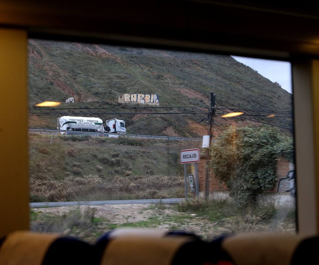 El viaje en tren de Logroño a Zaragoza (ida y vuelta) #LaRiojaquiereAVE