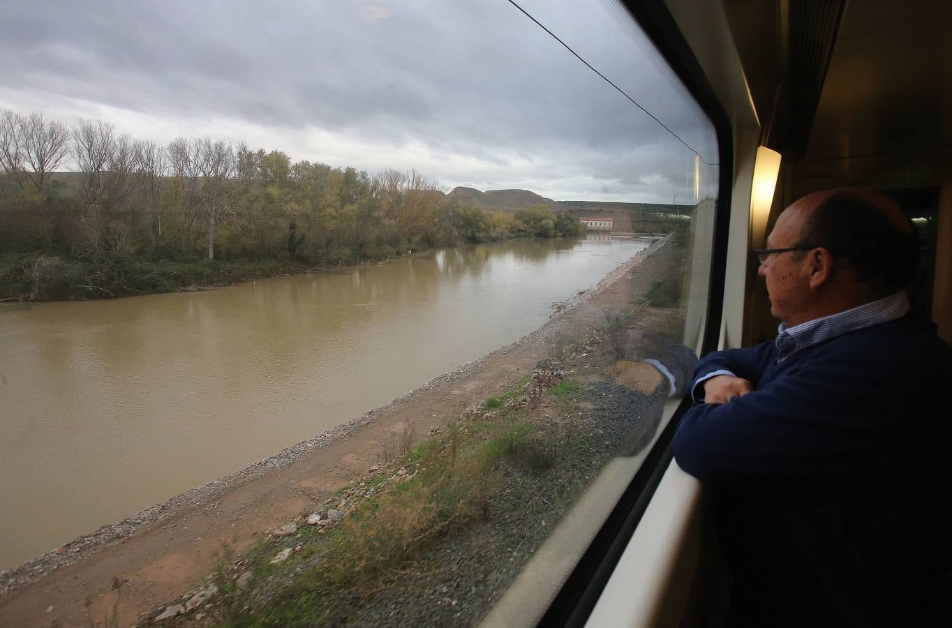 El viaje en tren de Logroño a Zaragoza (ida y vuelta) #LaRiojaquiereAVE