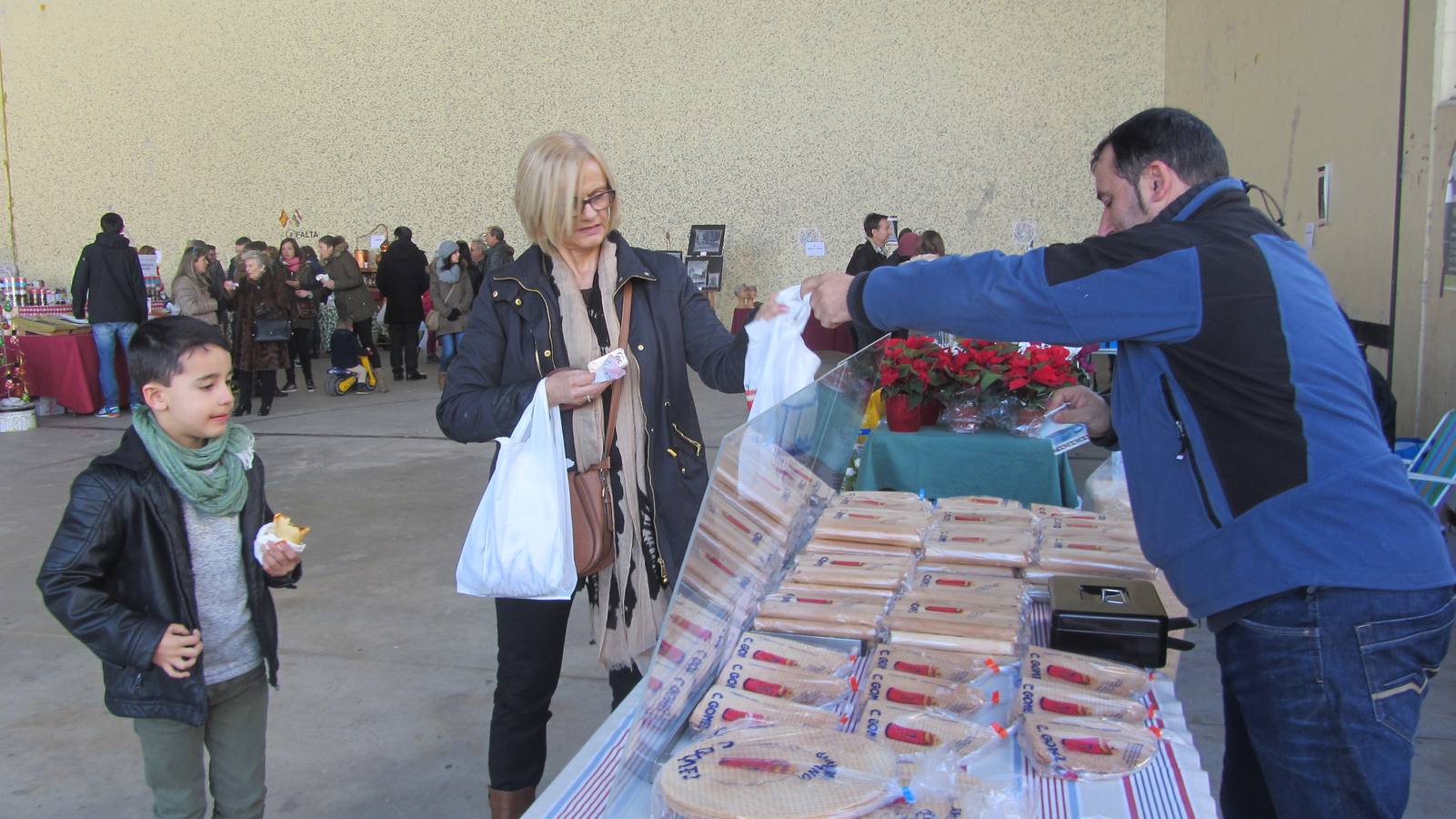 Mercado navideño y belén mecánico en Sorzano