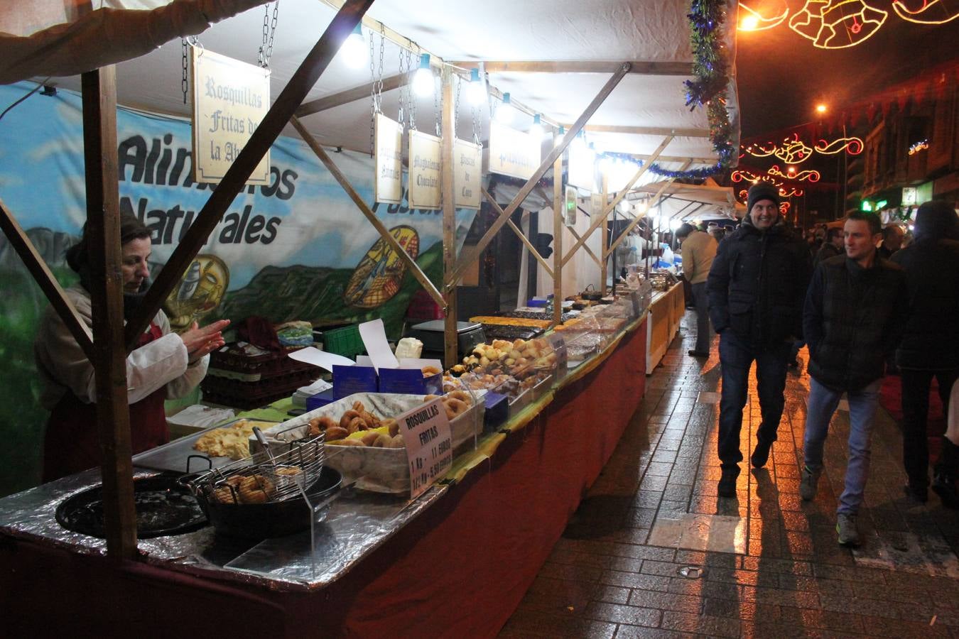 Mercado y hogueras de Santa Lucía en Arnedo