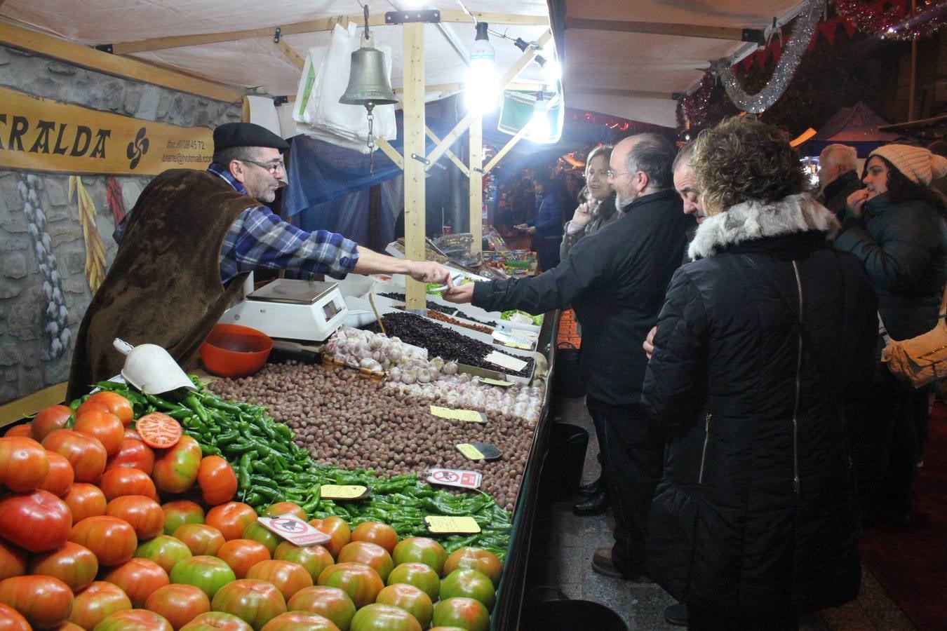 Mercado y hogueras de Santa Lucía en Arnedo