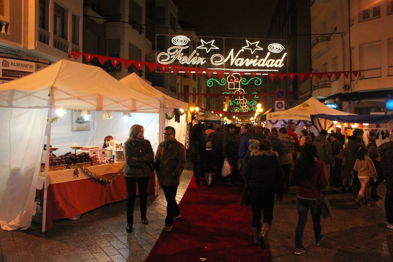 Mercado y hogueras de Santa Lucía en Arnedo