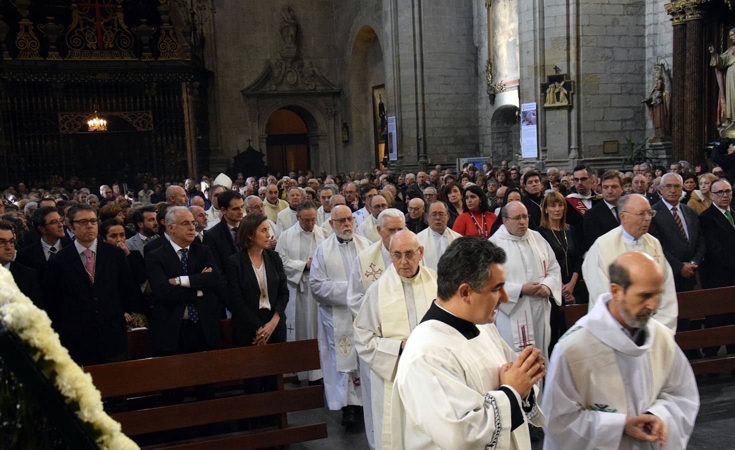 Procesión y misa en Logroño para celebrar el día de la Virgen de la Esperanza