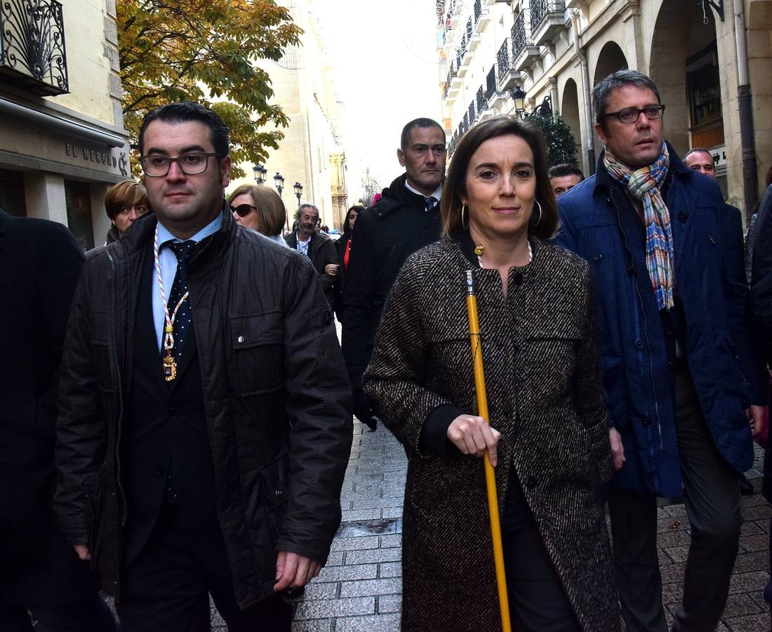 Procesión y misa en Logroño para celebrar el día de la Virgen de la Esperanza