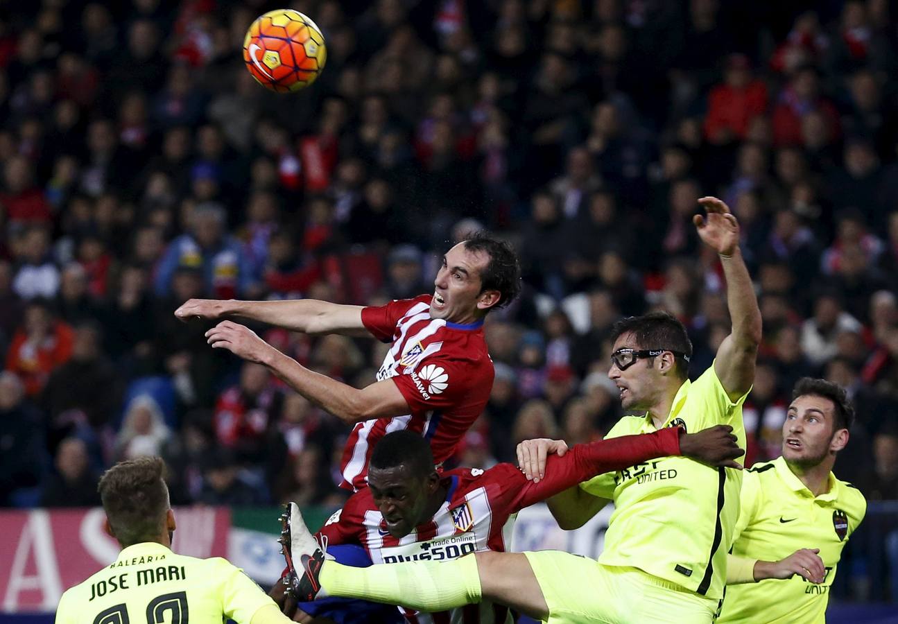 Las mejores imágenes del Atlético de Madrid - Levante