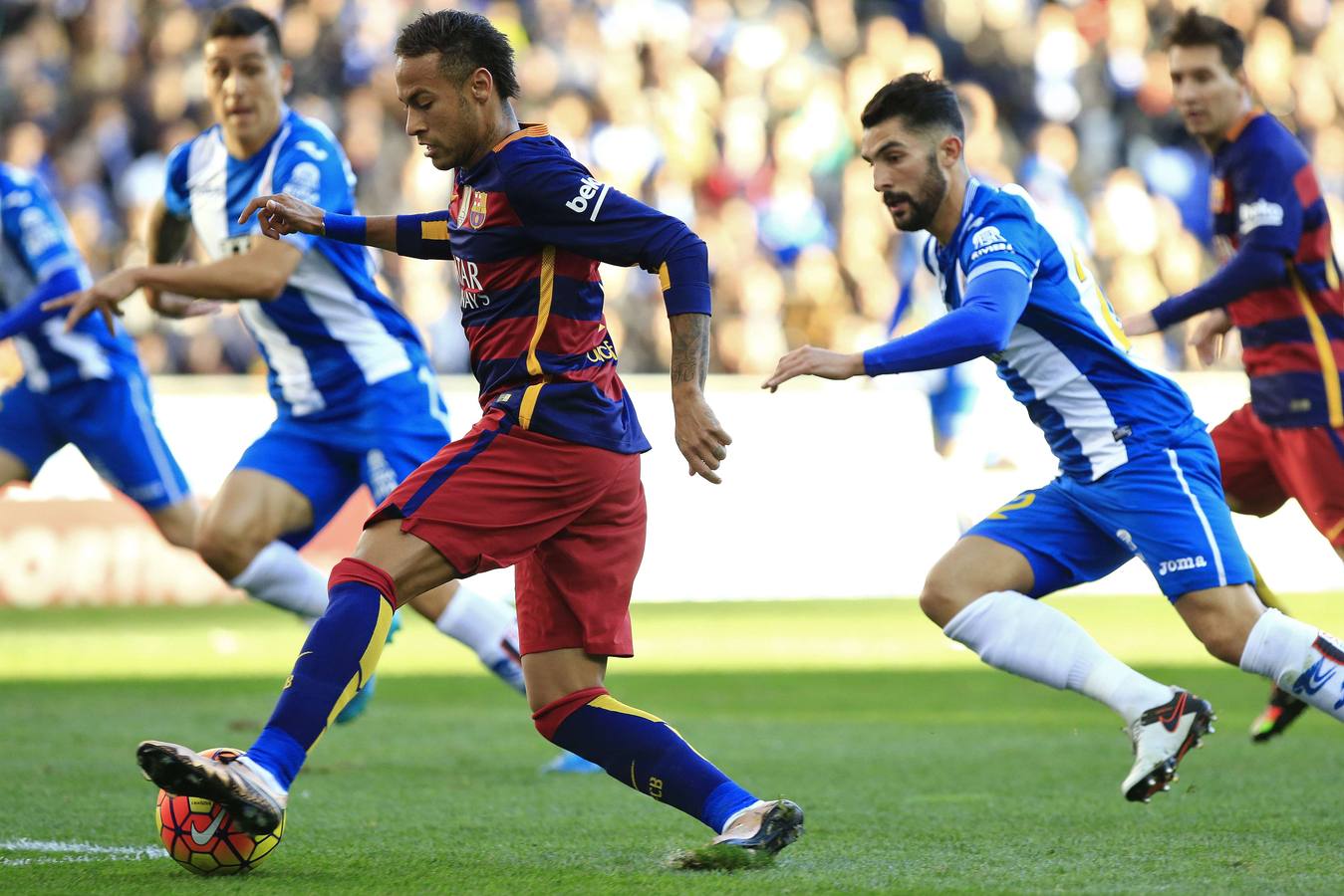 Las mejores imágenes del Espanyol - Barça