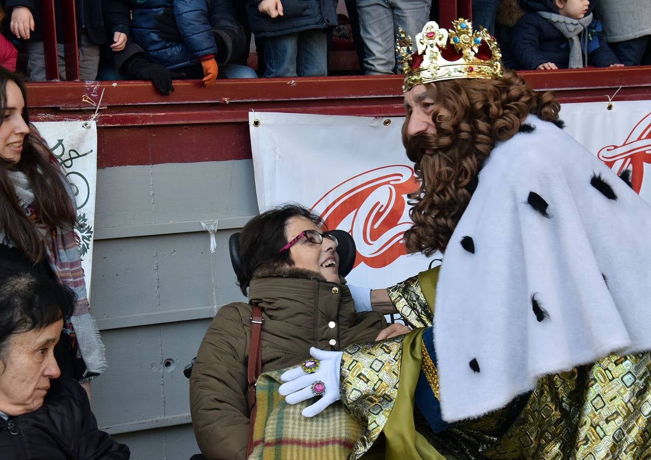 Los Reyes Magos llegan a Las Gaunas