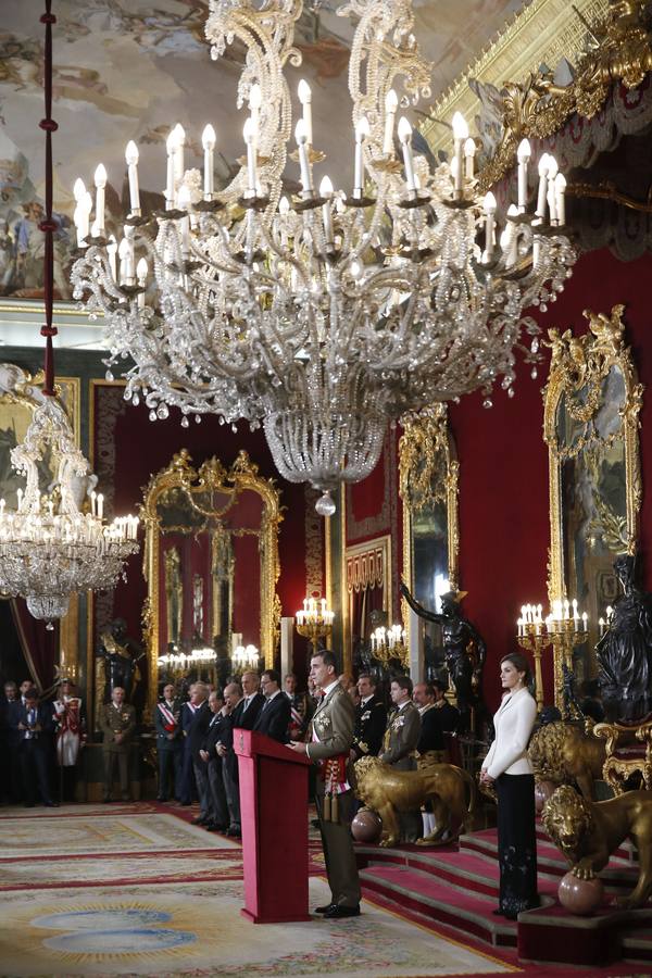 Los Reyes presiden la Pascua Militar