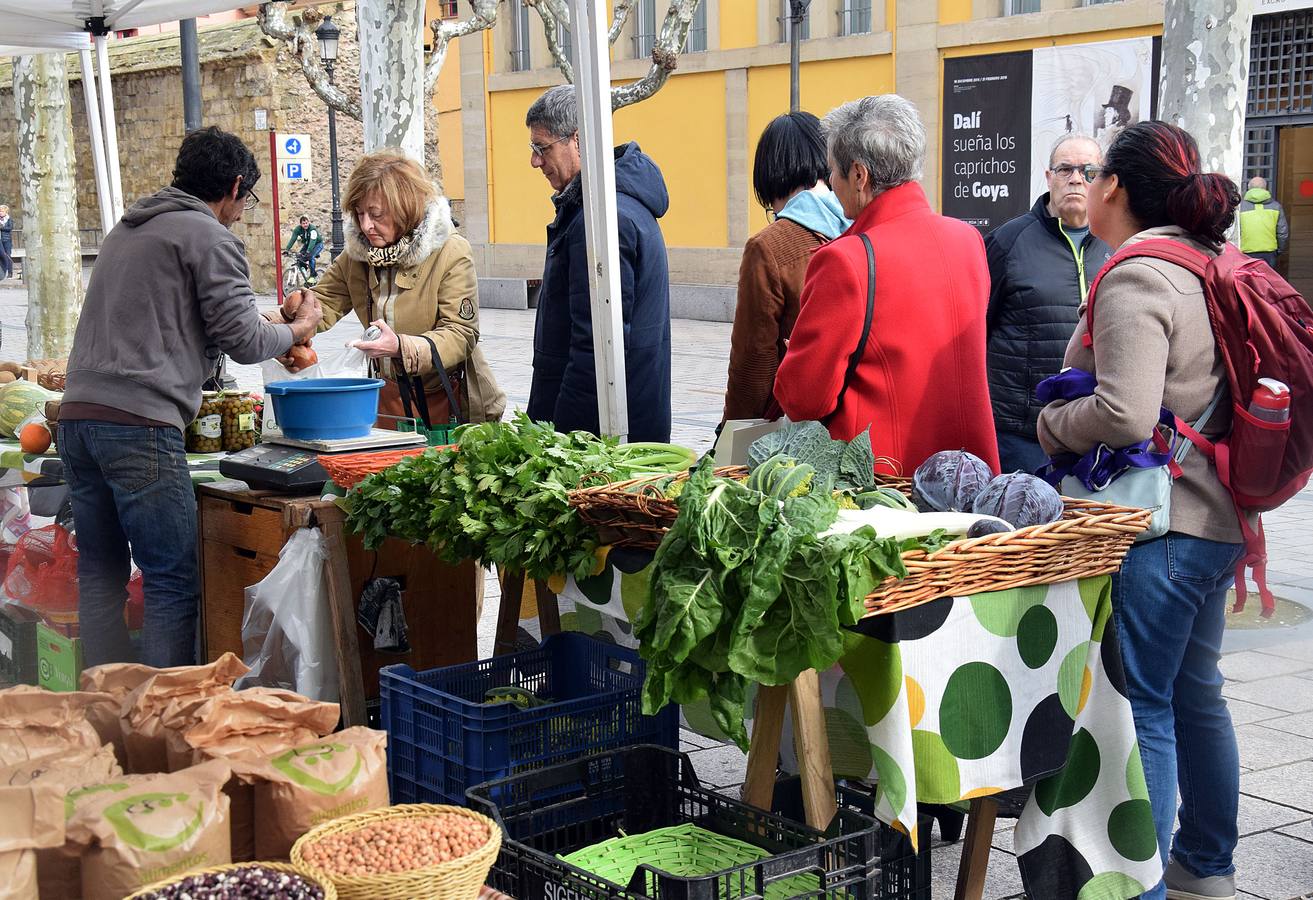 Muestra agroecológica en Portales