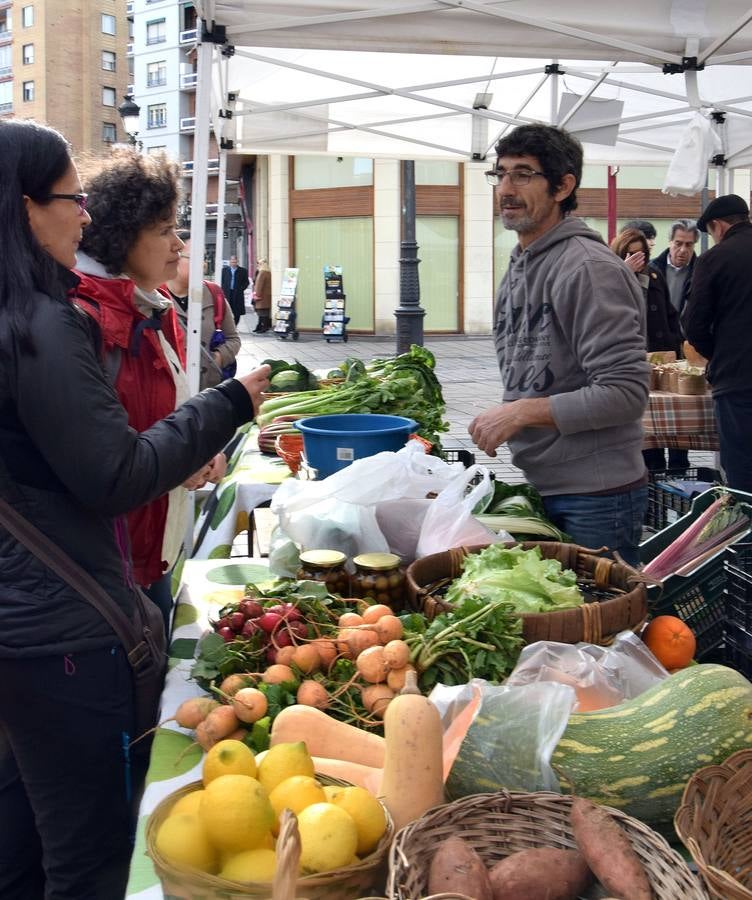 Muestra agroecológica en Portales