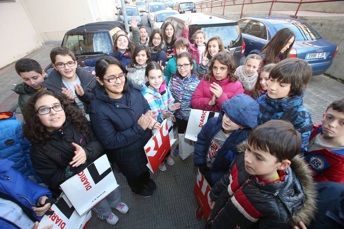 Los alumnos de 6ºB del CEIP Las Gaunas visitan la multimedia de Diario LA RIOJA