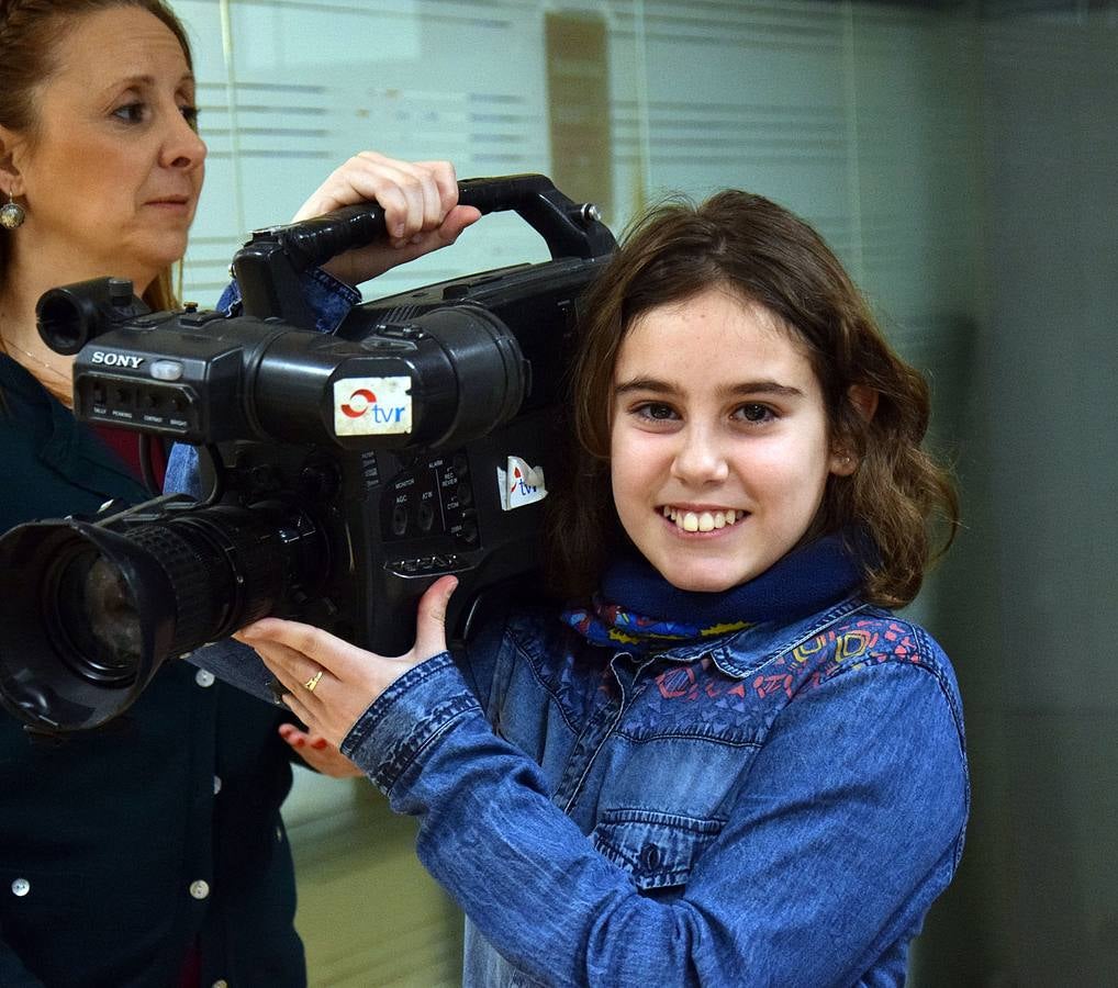 Los alumnos de 6º A del Colegio Las Gaunas visitan la multimedia de Diario LA RIOJA