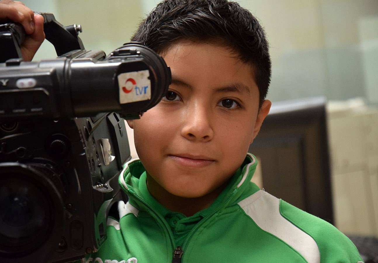 Los alumnos de 6º A del Colegio Las Gaunas visitan la multimedia de Diario LA RIOJA