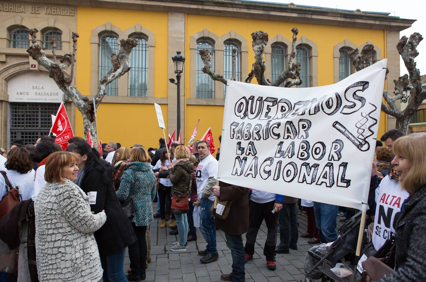 Los trabajadores de Altadis vuelven a la calle