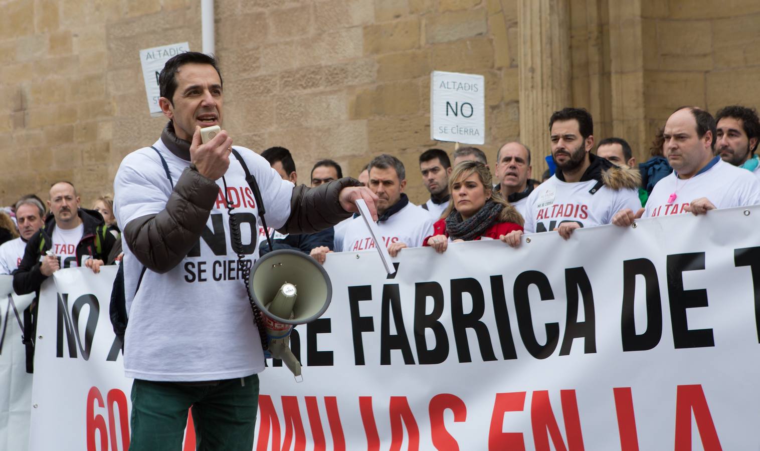 Los trabajadores de Altadis vuelven a la calle