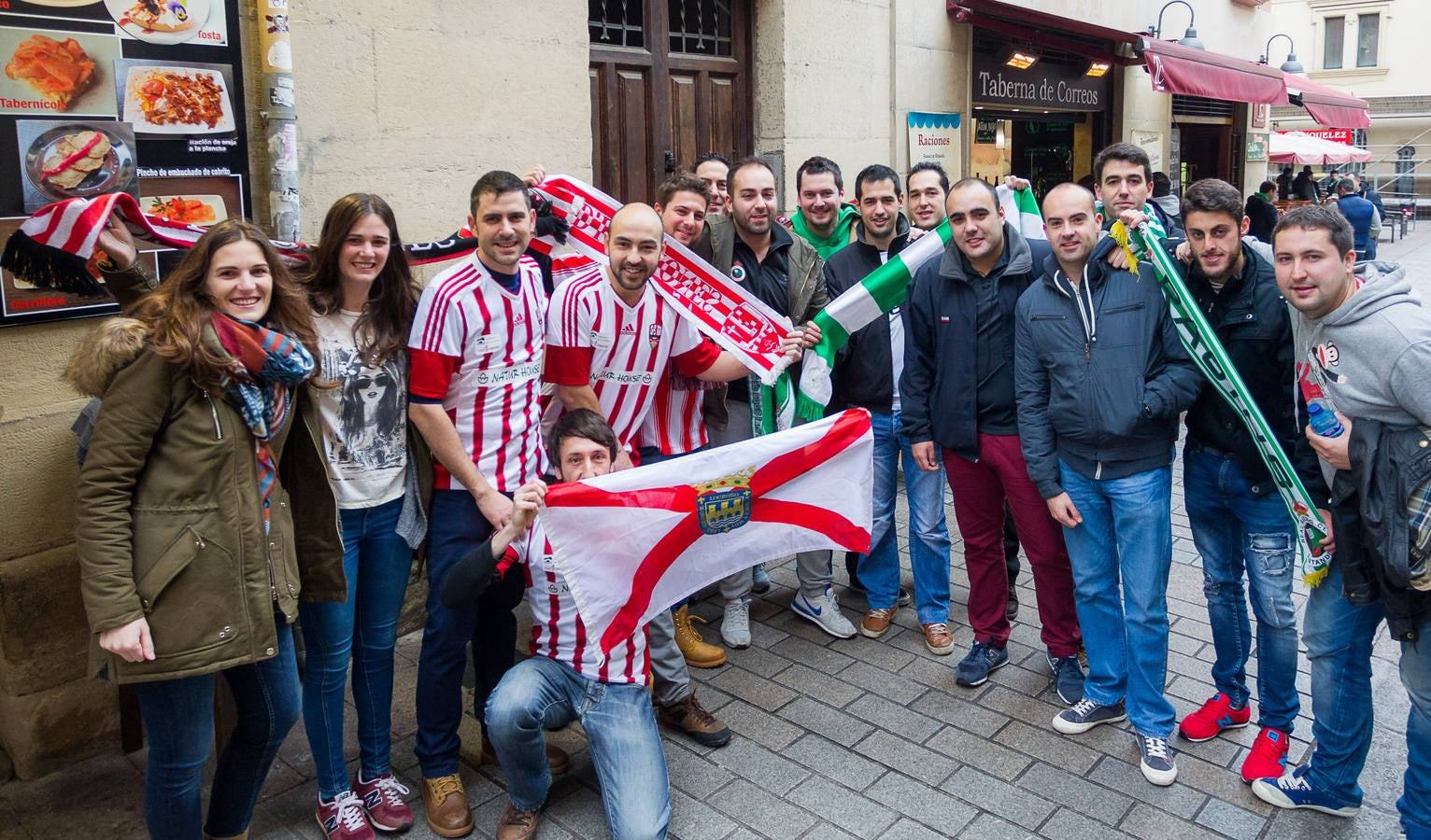 Logroño, en blanco y verde
