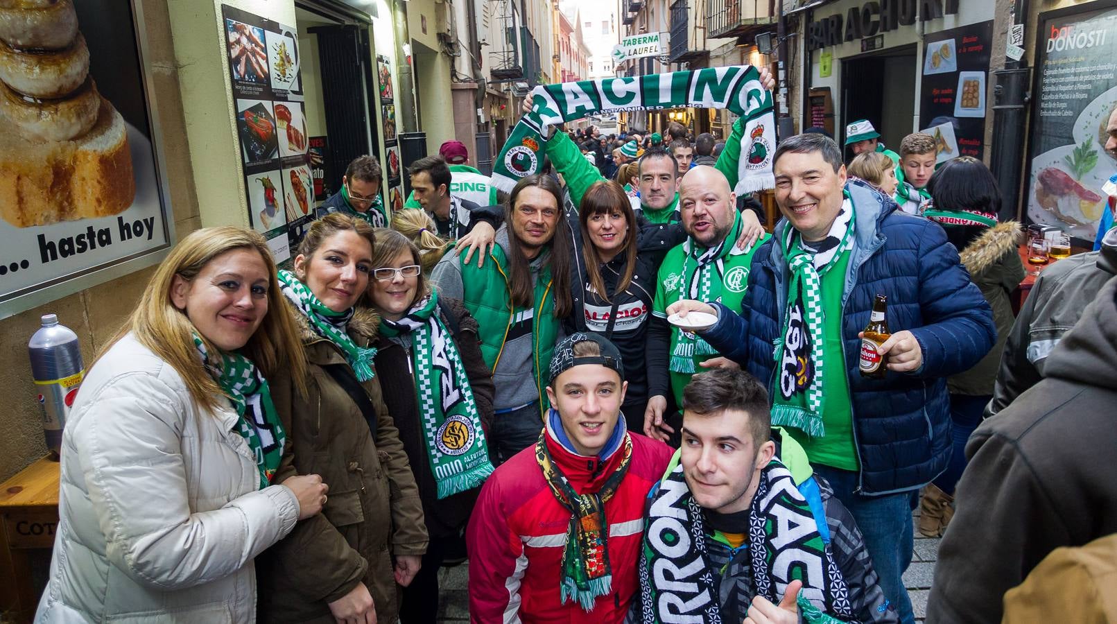 Logroño, en blanco y verde