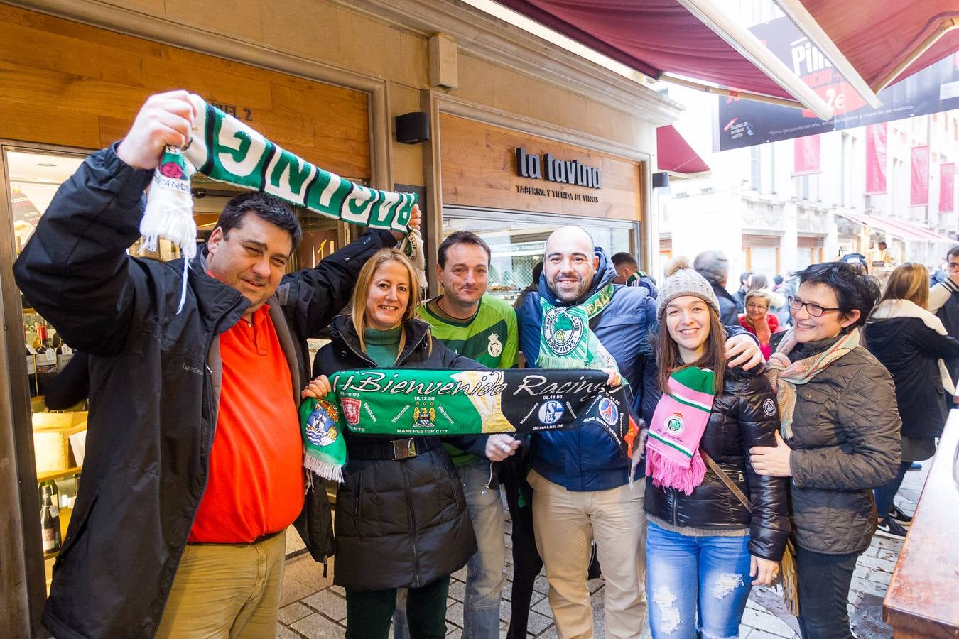 Logroño, en blanco y verde