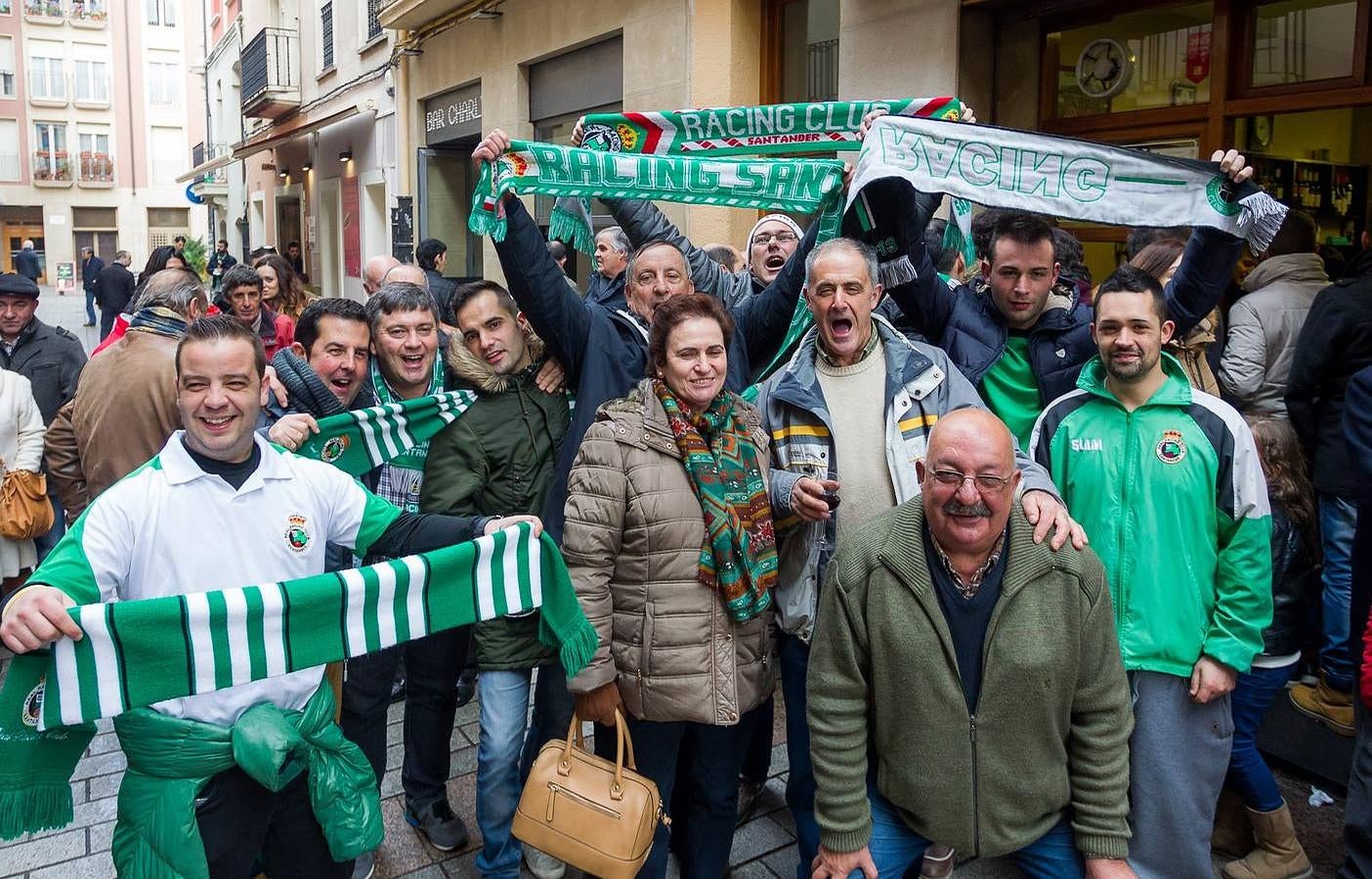 Logroño, en blanco y verde