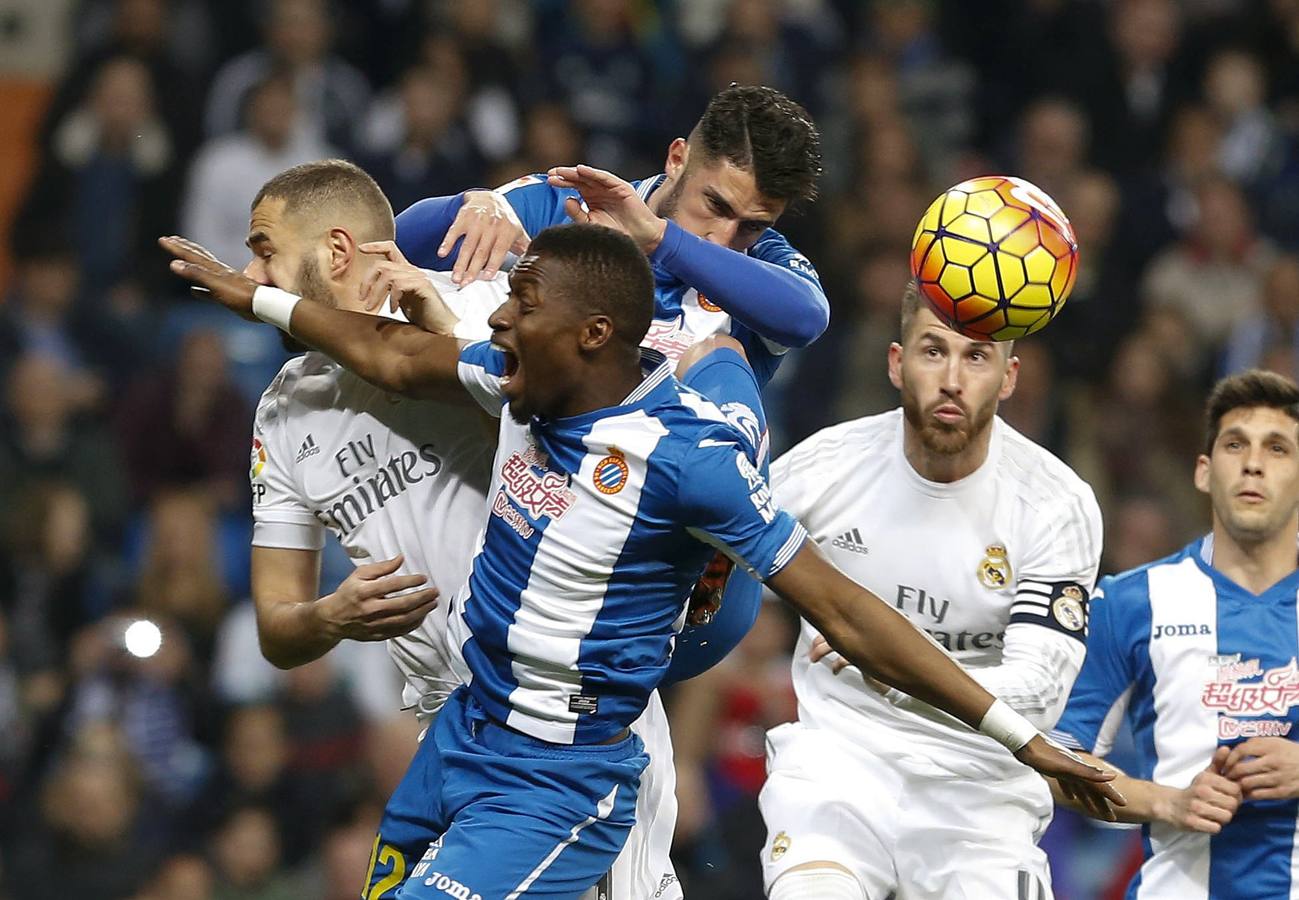 Las mejores imágenes del Real Madrid - Espanyol