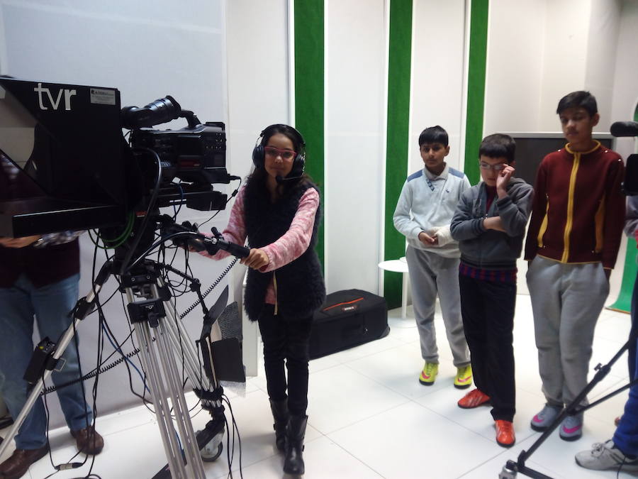 Los alumnos de 6º de Primaria del Colegio General Espartero visita la multimedia de Diario LA RIOJA