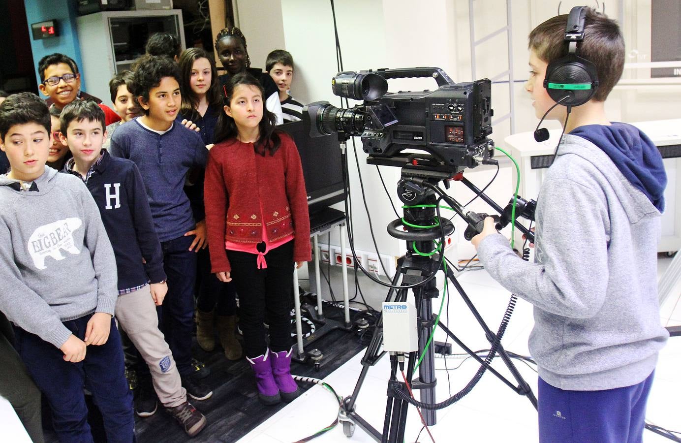 Los alumnos de 6º de Primaria del Colegio General Espartero visita la multimedia de Diario LA RIOJA