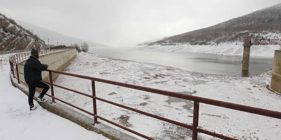 Estado del embalse de Pajares.