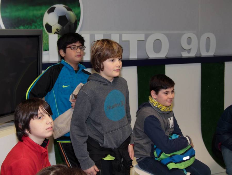 Los alumnos de 5º de Primaria del Colegio Milenario de la Lengua visitan la multimedia de Diario LA RIOJA