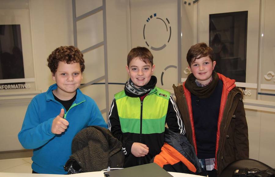Los alumnos de 5º de Primaria del Colegio Milenario de la Lengua visitan la multimedia de Diario LA RIOJA