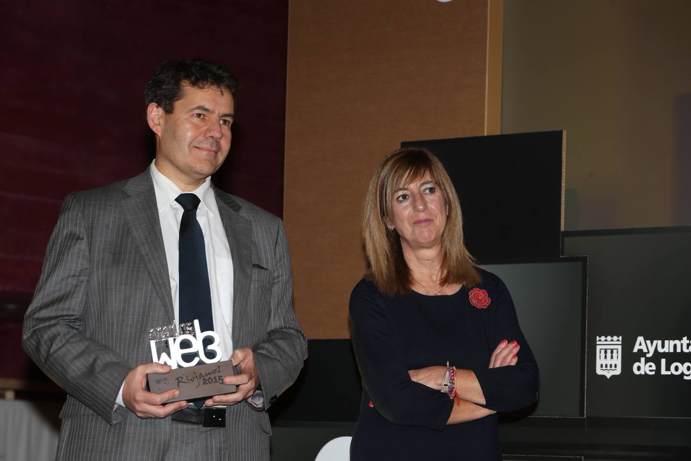 Humor en la entrega de los XVII Premios Web Riojanos