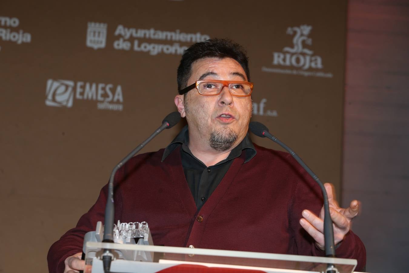 Humor en la entrega de los XVII Premios Web Riojanos
