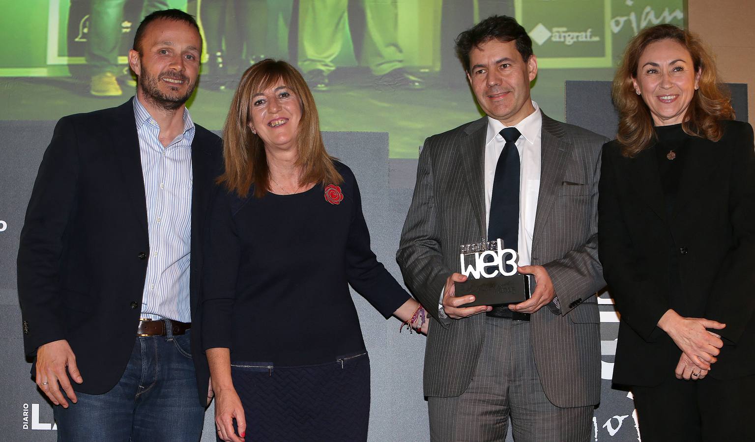 La entrega de galardones en los XVII Premios Web Riojanos