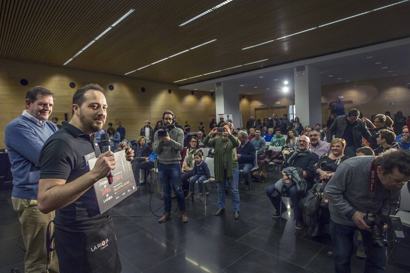 Show cooking en el Concurso de Tapas de La Rioja