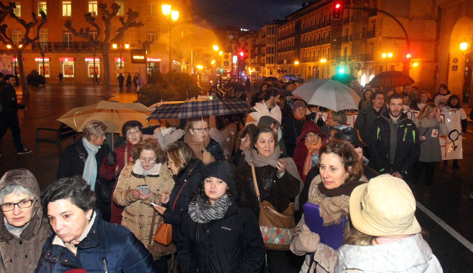 Manifestación de la Pataforma 8 de Marzo en Logroño