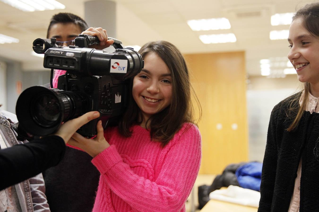 Los alumnos de 6 º A del Colegio Navarrete El Mudo visitan la multimedia de Diario LA RIOJA
