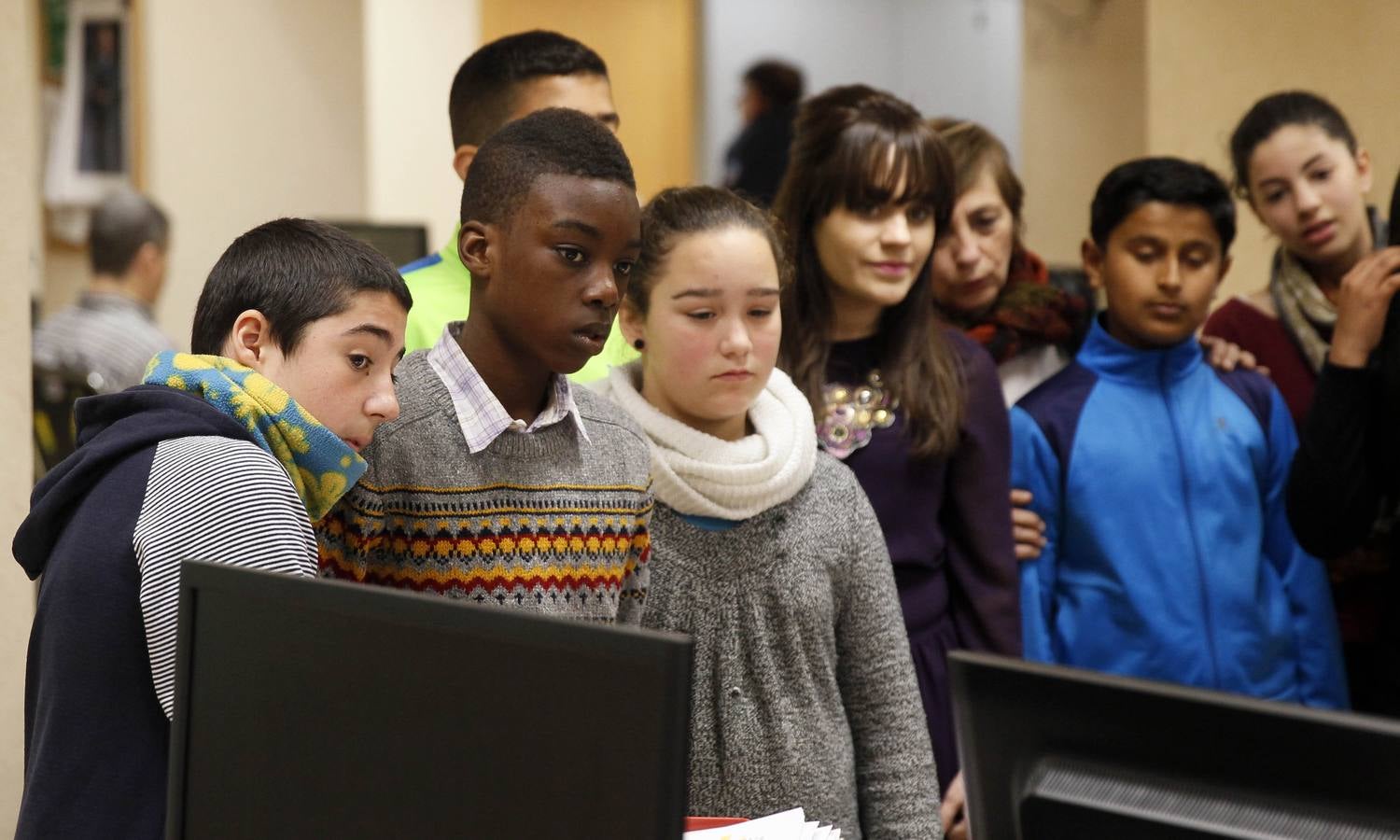 Los alumnos de 6 º A del Colegio Navarrete El Mudo visitan la multimedia de Diario LA RIOJA
