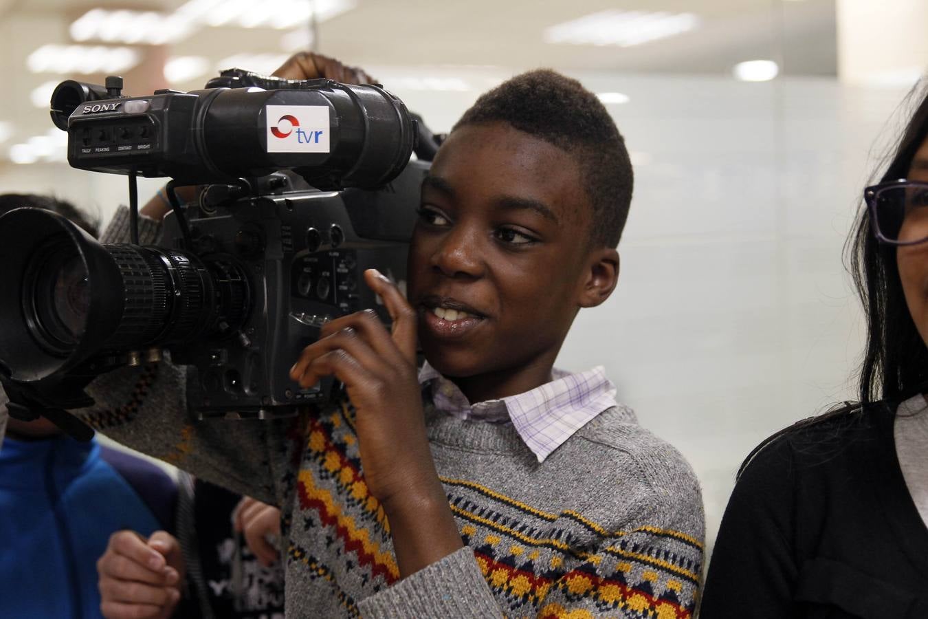 Los alumnos de 6 º A del Colegio Navarrete El Mudo visitan la multimedia de Diario LA RIOJA