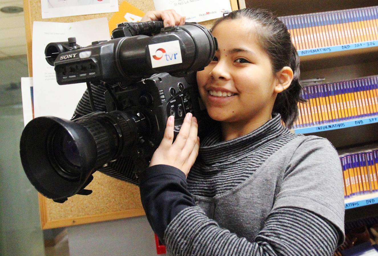 Navarrete el Mudo visita la multimedia de Nueva Rioja