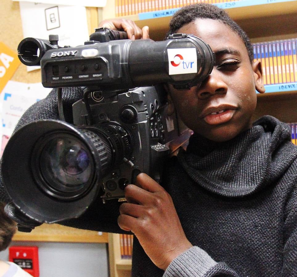 Navarrete el Mudo visita la multimedia de Nueva Rioja