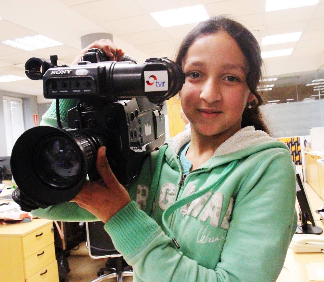 Navarrete el Mudo visita la multimedia de Nueva Rioja