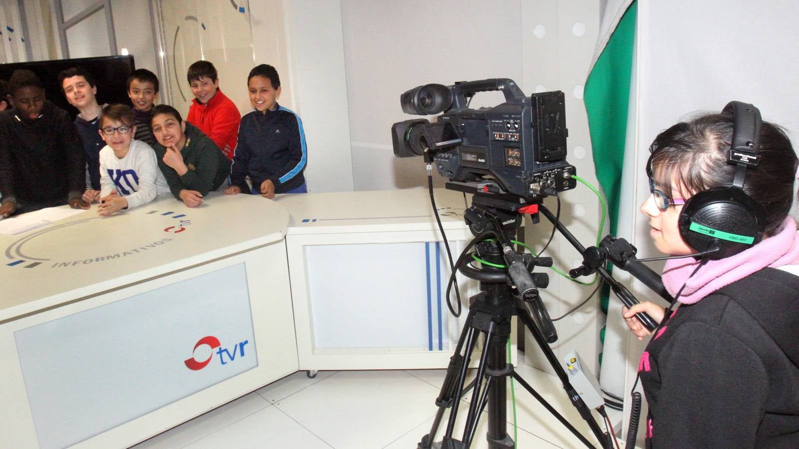 Navarrete el Mudo visita la multimedia de Nueva Rioja