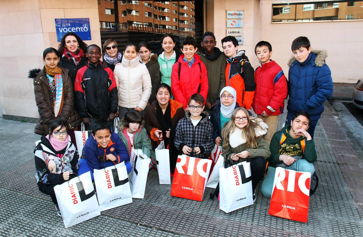 Navarrete el Mudo visita la multimedia de Nueva Rioja