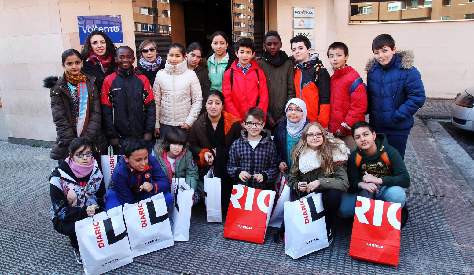 Navarrete el Mudo visita la multimedia de Nueva Rioja