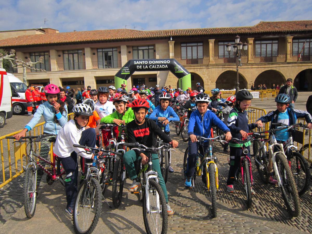 III Marcha en bicicleta en Santo Domingo de la Calzada a beneficio de la AECC