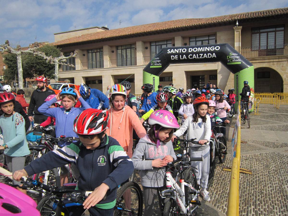 III Marcha en bicicleta en Santo Domingo de la Calzada a beneficio de la AECC