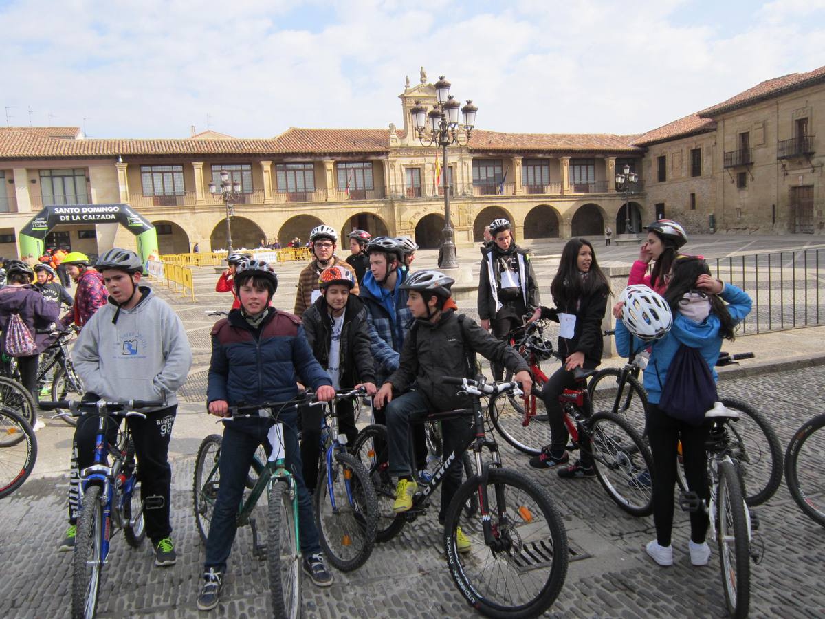 III Marcha en bicicleta en Santo Domingo de la Calzada a beneficio de la AECC